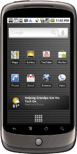 Googles mobieltje, de Nexus One